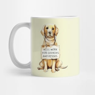 Cookies & Kisses Labrador Retriever Mug